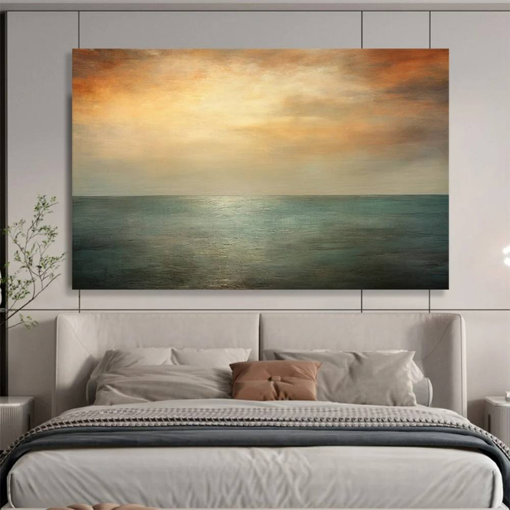 Office Coastal Living - large diy art for modern home
